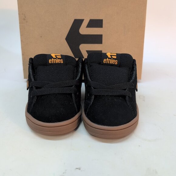 Etnies Kids' Fader Military Skate Shoes Boys US 10C Youth Black/Gum - Picture 2 of 8